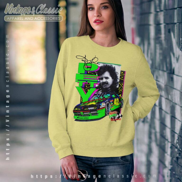 Kyle Petty Mello Yellow Grand Prix Nascar Sweatshirt Kyle Petty Mello Yellow Grand Prix Nascar Sweatshirt