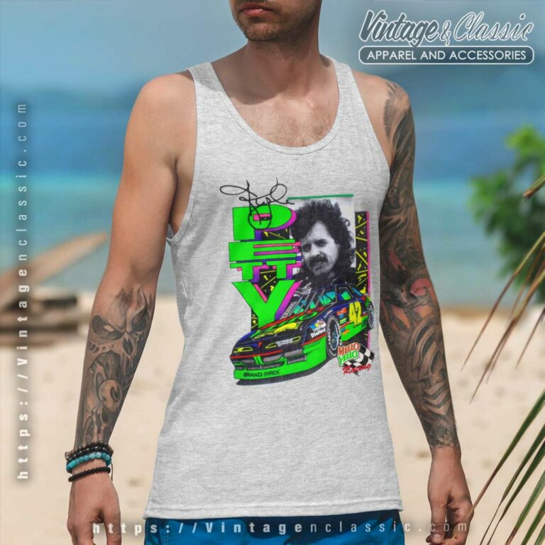 Kyle Petty Mello Yellow Grand Prix Nascar Tank Top Racerback Kyle Petty Mello Yellow Grand Prix Nascar Tank Top Racerback