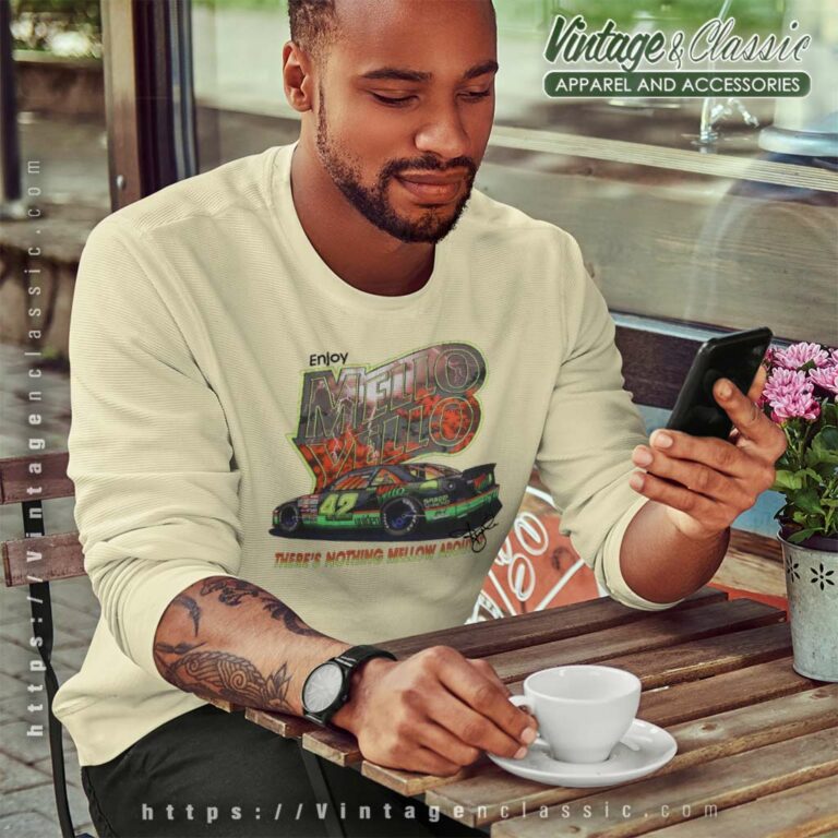 Kyle Petty Mellow Yellow Nascar Vintage Sweatshirt 1 Kyle Petty Mellow Yellow Nascar Vintage Sweatshirt 1