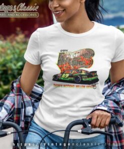 Kyle Petty Mellow Yellow Nascar Vintage Women TShirt 1