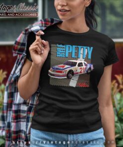 Kyle Petty Wood Brothers Racing Citgo Ford Nascar Women TShirt