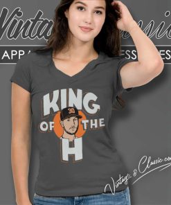 Kyle Tucker King Of The Houston Astros V Neck TShirt