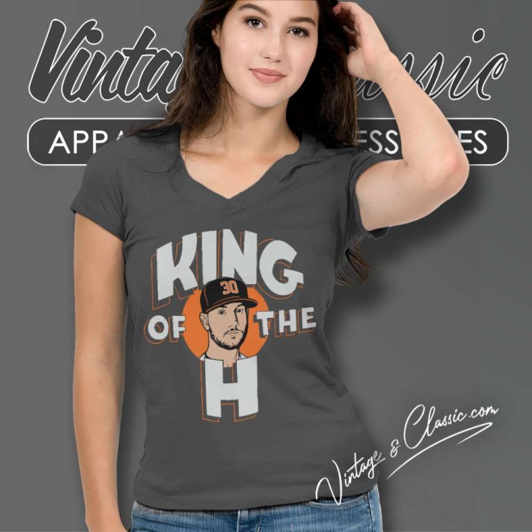 Kyle Tucker King Of The Houston Astros V Neck TShirt Kyle Tucker King Of The Houston Astros V Neck TShirt