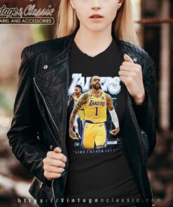 LA Lakers Like I Never Left DAngelo Russell Vneck