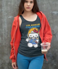 La Chargers Hello Kitty Shirt Tank Top Racerback