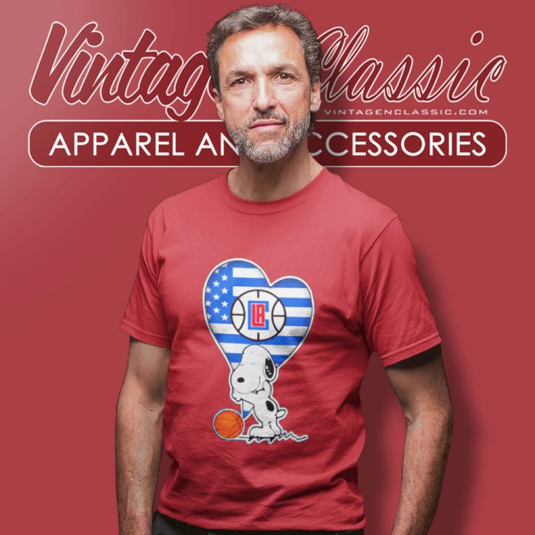 La Clippers Nba Basketball The Peanuts Movie Adorable Snoopy T Shirt La Clippers Nba Basketball The Peanuts Movie Adorable Snoopy T Shirt