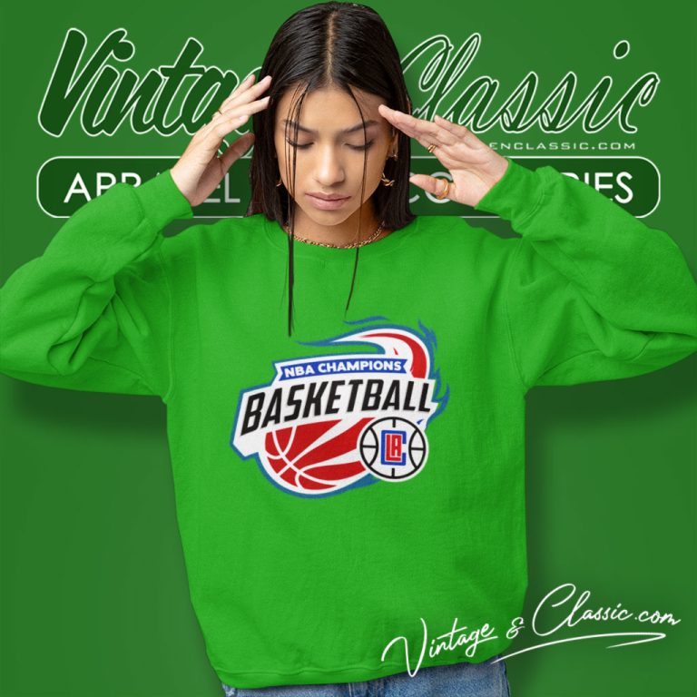 La Clippers Nba Champions Basketball Logo 2023 Sweatshirt La Clippers Nba Champions Basketball Logo 2023 Sweatshirt