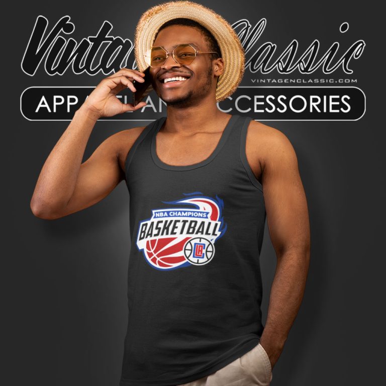La Clippers Nba Champions Basketball Logo 2023 Tank Top Racerback La Clippers Nba Champions Basketball Logo 2023 Tank Top Racerback