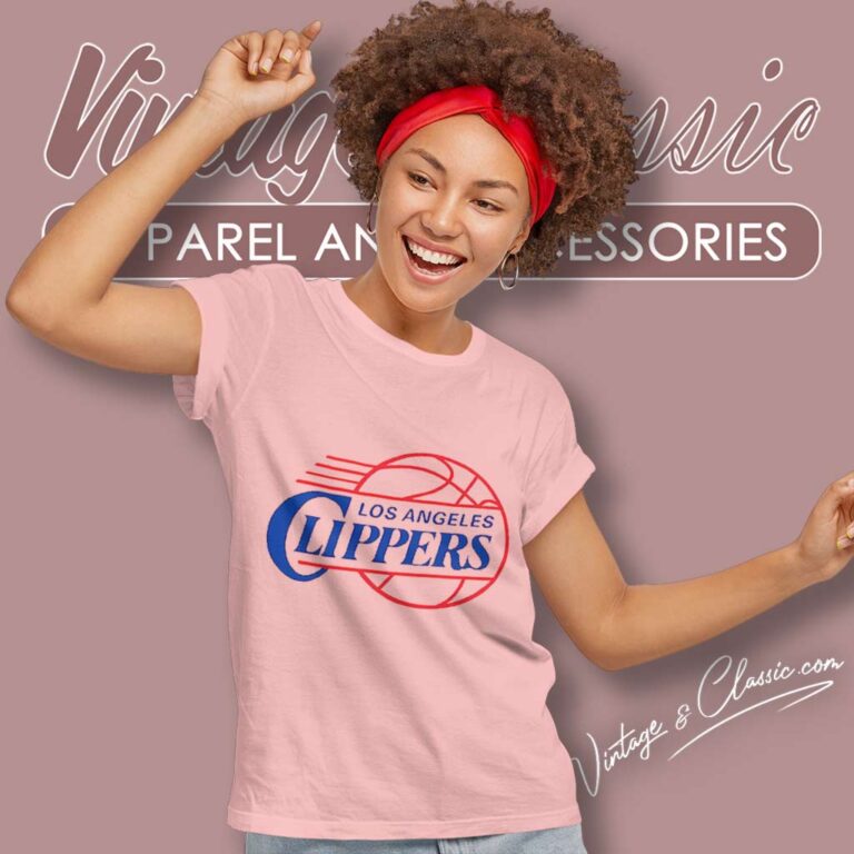 La Clippers Nba Team Logo Women TShirt La Clippers Nba Team Logo Women TShirt