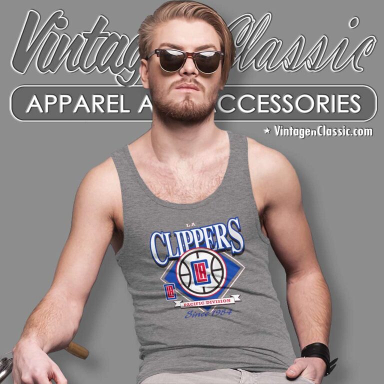 La Clippers Since 1984 Retro Diamond Tank Top Racerback La Clippers Since 1984 Retro Diamond Tank Top Racerback