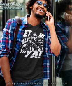 La Knight Shirt Let Me Talk To Ya V Neck TShirt