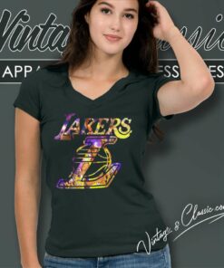 La Lakers Legends 24 Kobe Bryant V Neck TShirt