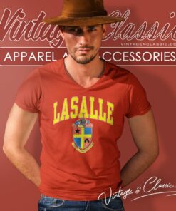 La Salle University V Neck TShirt