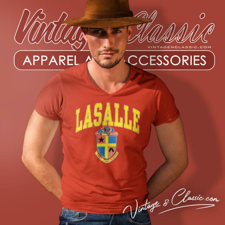 La Salle University V Neck TShirt La Salle University V Neck TShirt