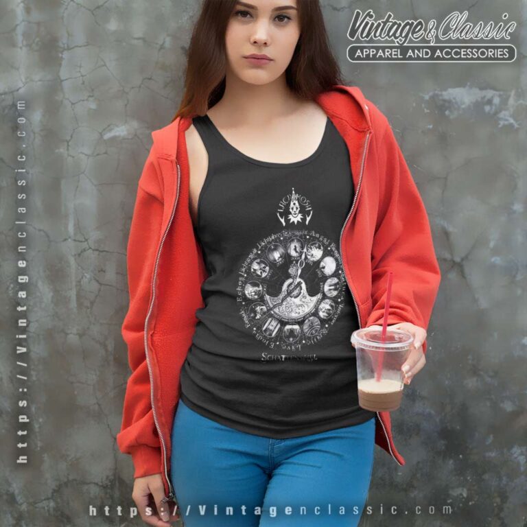 Lacrimosa Schattenspiel Album Cover Tank Top Racerback Lacrimosa Schattenspiel Album Cover Tank Top Racerback