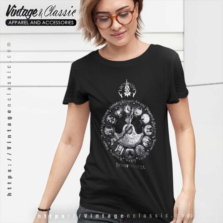 Lacrimosa Schattenspiel Album Cover Women TShirt Lacrimosa Schattenspiel Album Cover Women TShirt