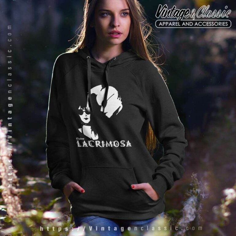 Lacrimosa Shirt A Line Dress Hoodie Lacrimosa Shirt A Line Dress Hoodie
