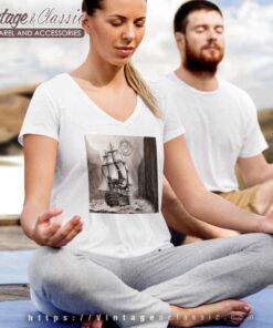 Lacrimosa Shirt Echos Album Cover V Neck TShirt