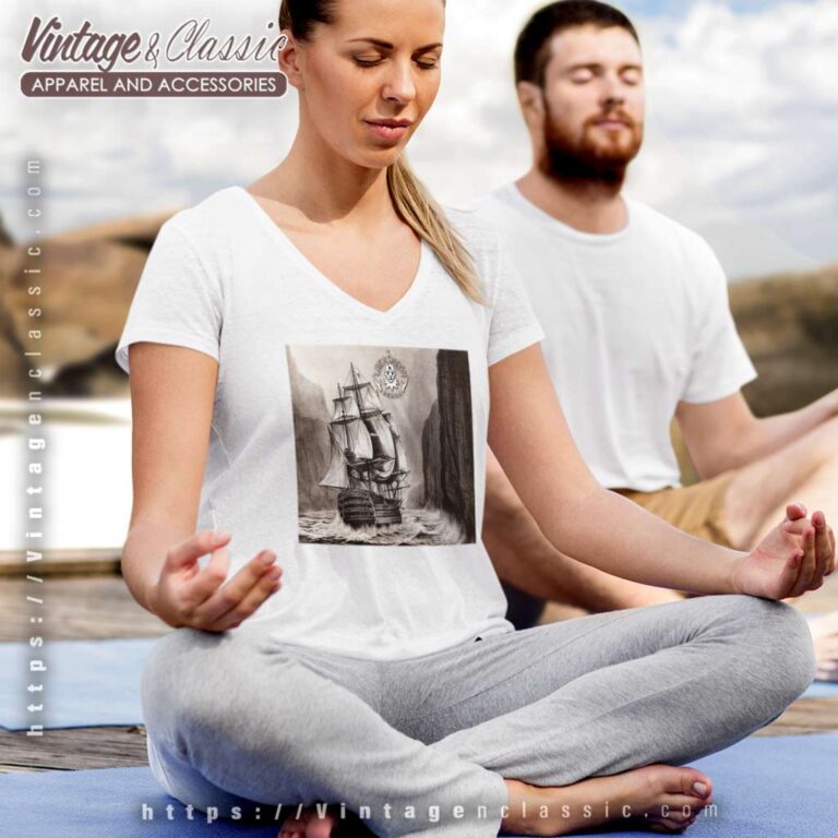 Lacrimosa Shirt Echos Album Cover V Neck TShirt Lacrimosa Shirt Echos Album Cover V Neck TShirt