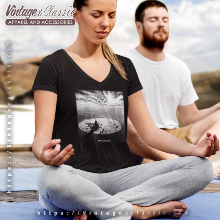 Lacrimosa Shirt Einsamkeit 2 Album Cover V Neck TShirt Lacrimosa Shirt Einsamkeit 2 Album Cover V Neck TShirt