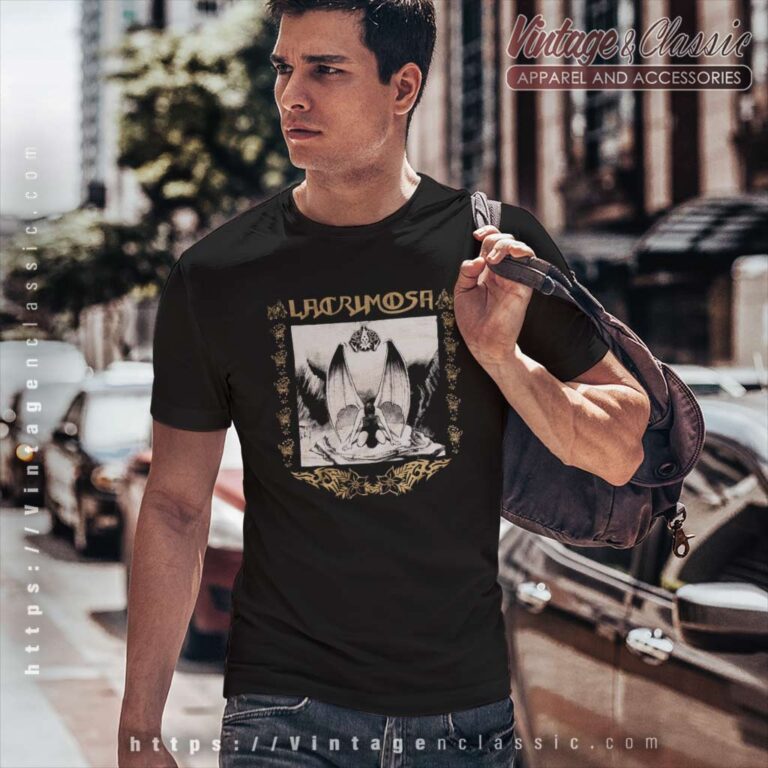 Lacrimosa Shirt Gothic Metal Therion Goth Symphonic T Shirt Lacrimosa Shirt Gothic Metal Therion Goth Symphonic T Shirt