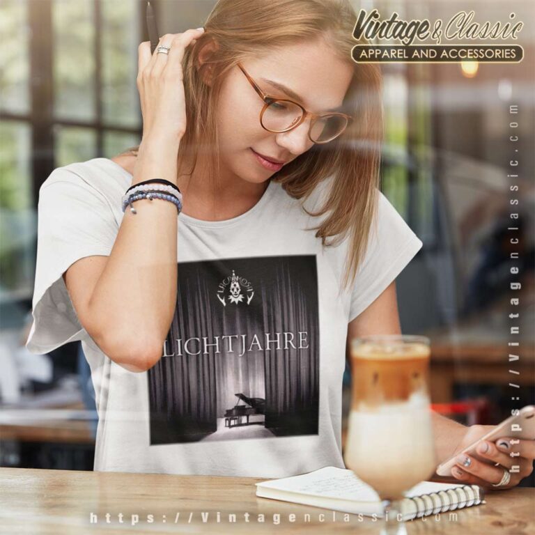 Lacrimosa Shirt Lichtjahre Album Cover Women TShirt Lacrimosa Shirt Lichtjahre Album Cover Women TShirt