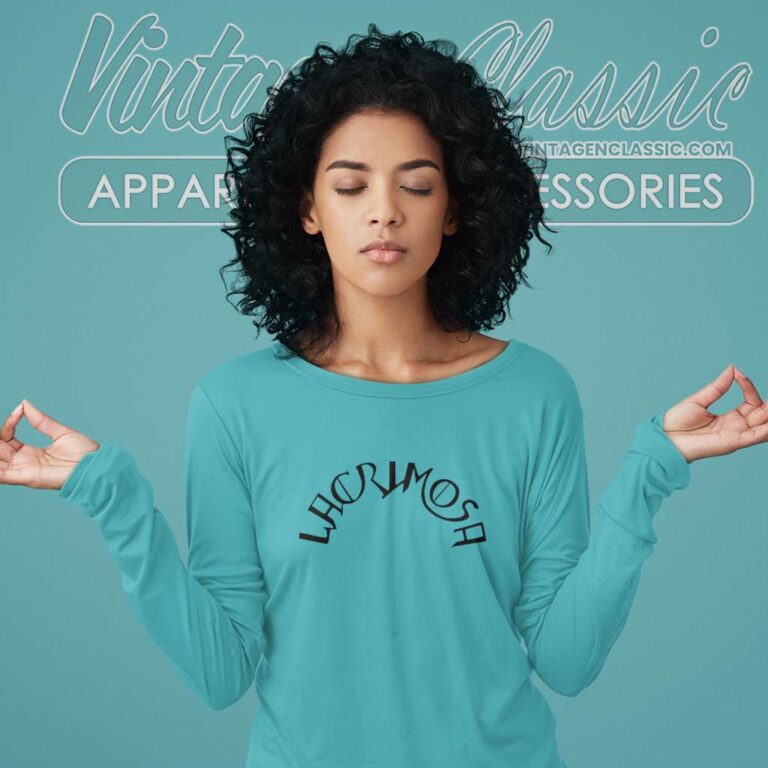 Lacrimosa Shirt Music Logo Singer Gothic Rock Long Sleeve Tee 1 Lacrimosa Shirt Music Logo Singer Gothic Rock Long Sleeve Tee 1