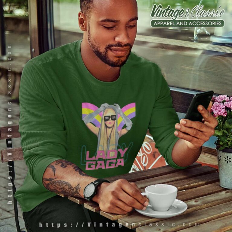 Lady Gaga Airbrush Sweatshirt Lady Gaga Airbrush Sweatshirt