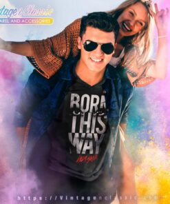 Lady Gaga Born This Way Shirt 5 Lady Gaga Born This Way Shirt V Neck TShirt