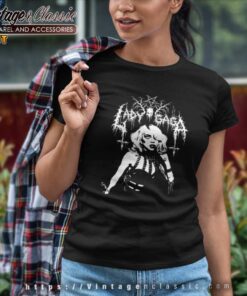 Lady Gaga Death Metal Shirt 6 Lady Gaga Death Metal Women TShirt