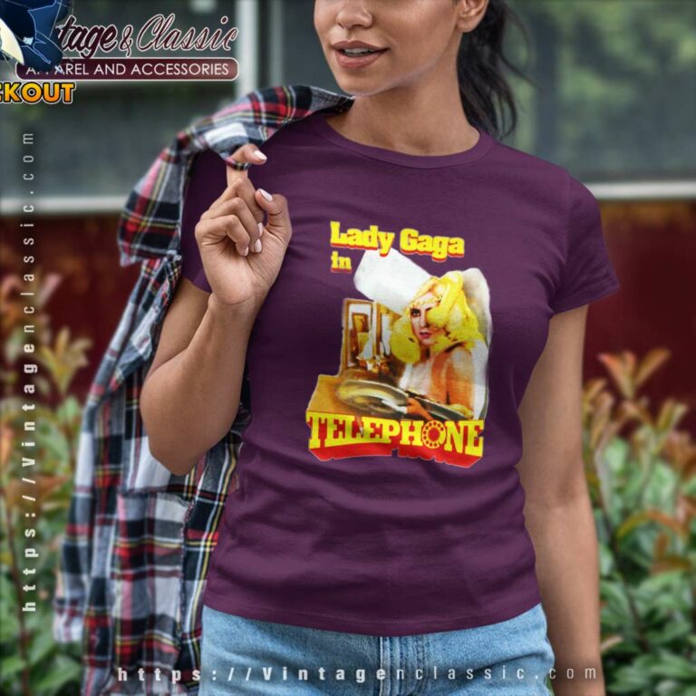 Lady Gaga In Telephone Women TShirt Lady Gaga In Telephone Women TShirt