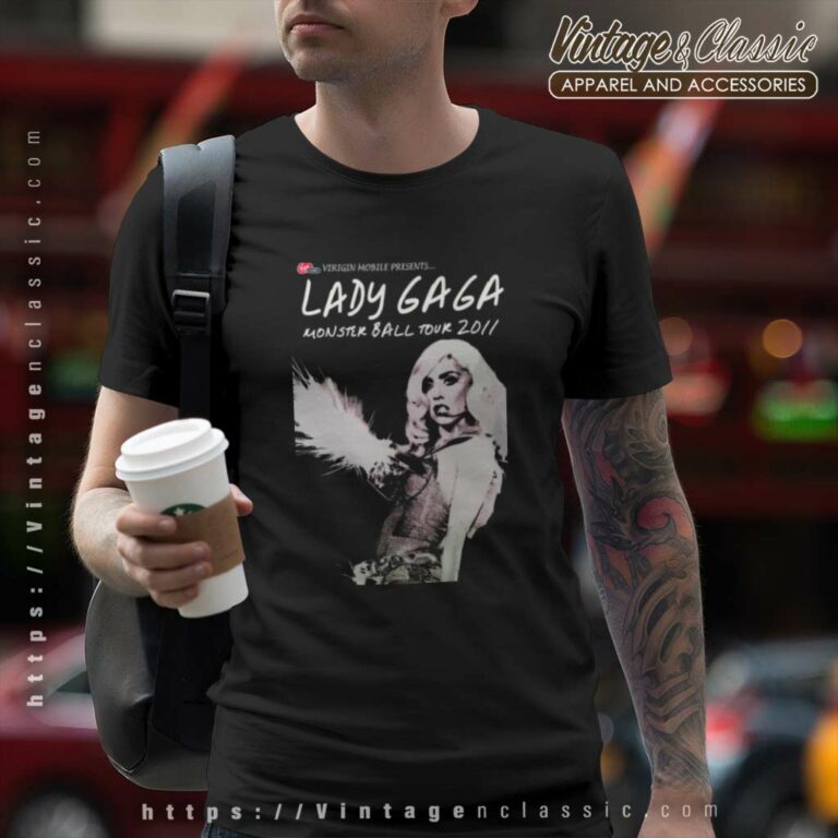 Lady Gaga Monster Ball Tour T Shirt Lady Gaga Monster Ball Tour T Shirt