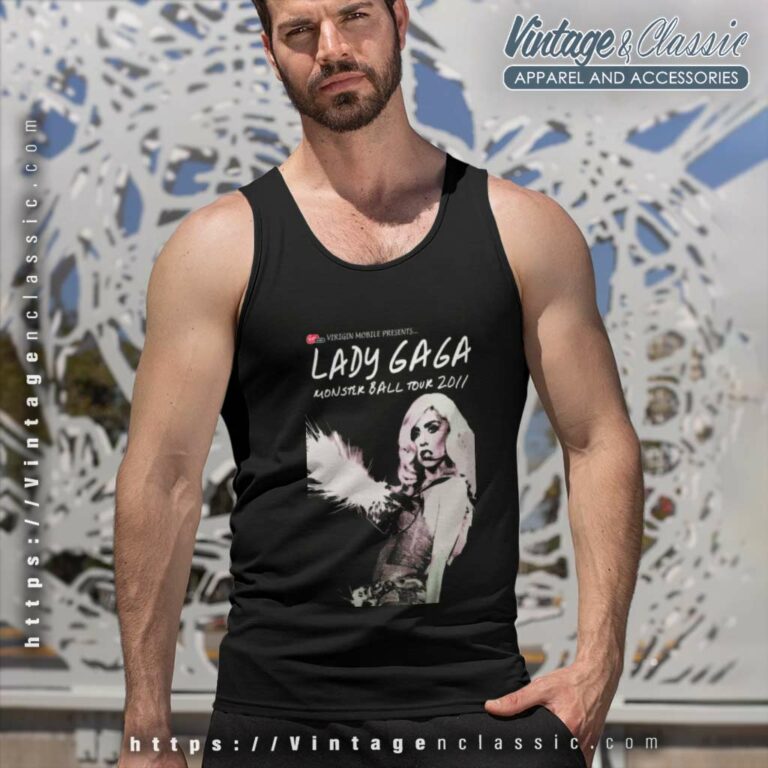 Lady Gaga Monster Ball Tour Tank Top Racerback Lady Gaga Monster Ball Tour Tank Top Racerback