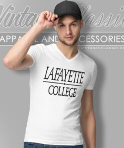Lafayette College Shirt 4 Lafayette College V Neck TShirt