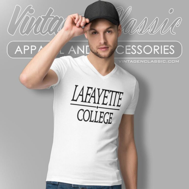 Lafayette College V Neck TShirt Lafayette College V Neck TShirt