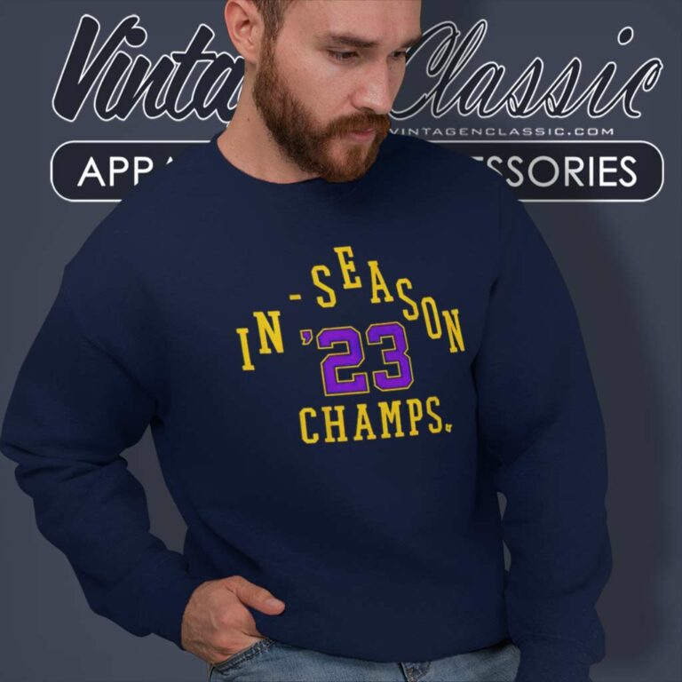 Lakers 23 In Season Tournament Sweatshirt Lakers 23 In Season Tournament Sweatshirt