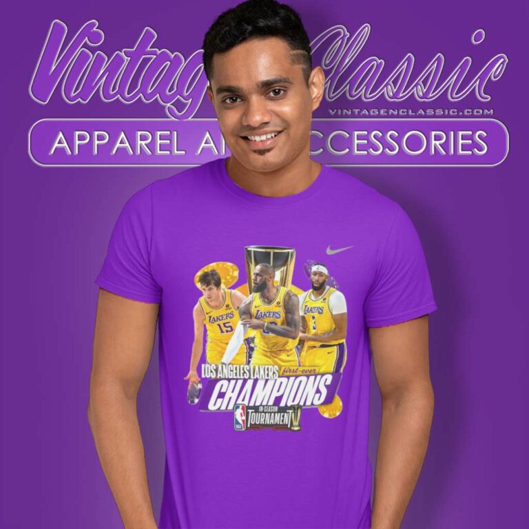 Lakers Champions First Ever In Season Tournament T Shirt Lakers Champions First Ever In Season Tournament T Shirt