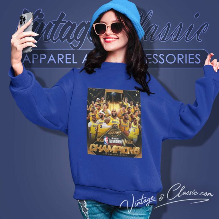 Lakers First Ever Nba In Season Tournament Sweatshirt Lakers First Ever Nba In Season Tournament Sweatshirt