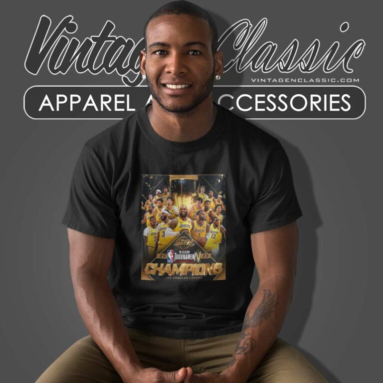 Lakers First Ever Nba In Season Tournament T Shirt Lakers First Ever Nba In Season Tournament T Shirt