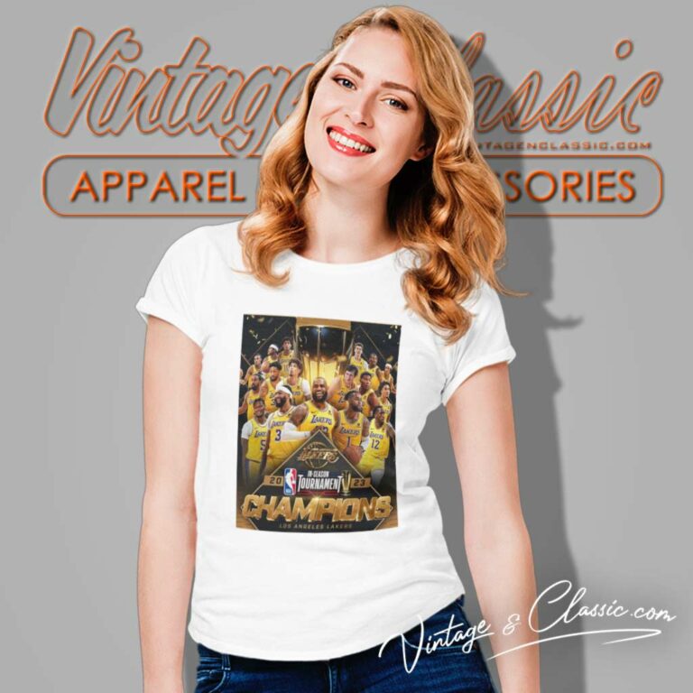 Lakers First Ever Nba In Season Tournament Women TShirt Lakers First Ever Nba In Season Tournament Women TShirt