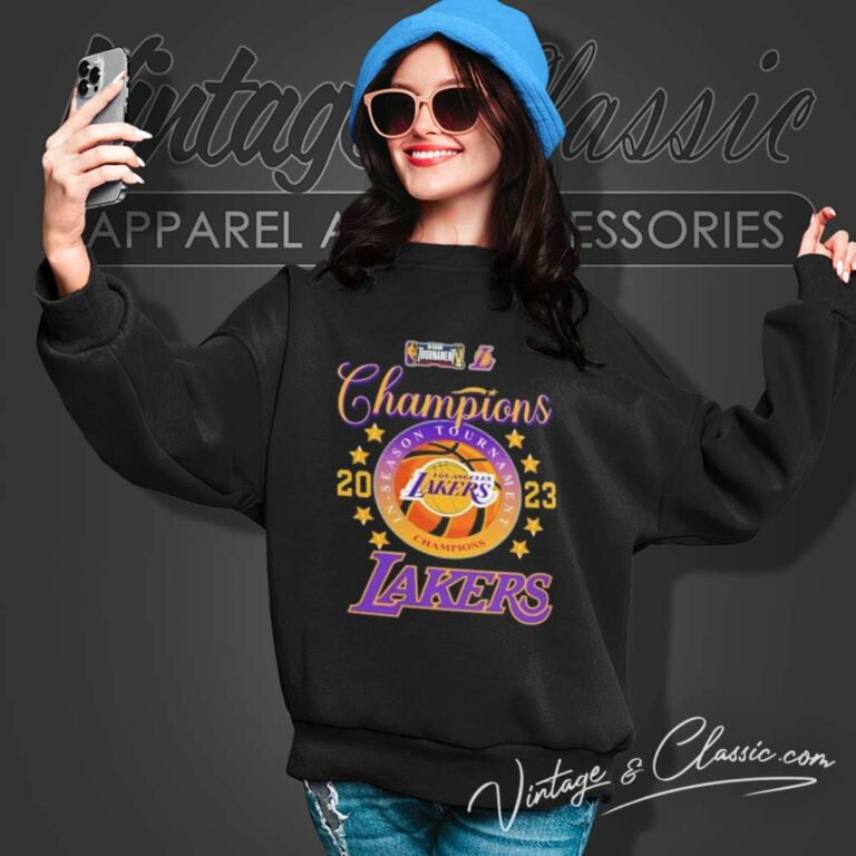 Lakers In Season Tournament Champions 2023 Sweatshirt Lakers In Season Tournament Champions 2023 Sweatshirt