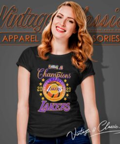 Lakers In Season Tournament Champions 2023 Women TShirt