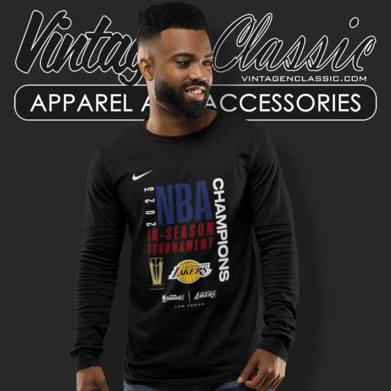 Lakers Nike Season Tournament Long Sleeve Tee Lakers Nike Season Tournament Long Sleeve Tee