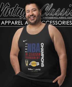 Lakers Nike Season Tournament Tank Top Racerback