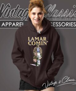 Lamar Comin Baltimore Fans Gift Hoodie