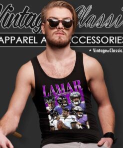 Lamar Jackson 90s Fans Gift Tank Top Racerback