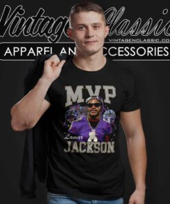 Lamar Jackson 90s Mvp Vintage T Shirt