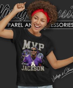 Lamar Jackson 90s Mvp Vintage Women TShirt