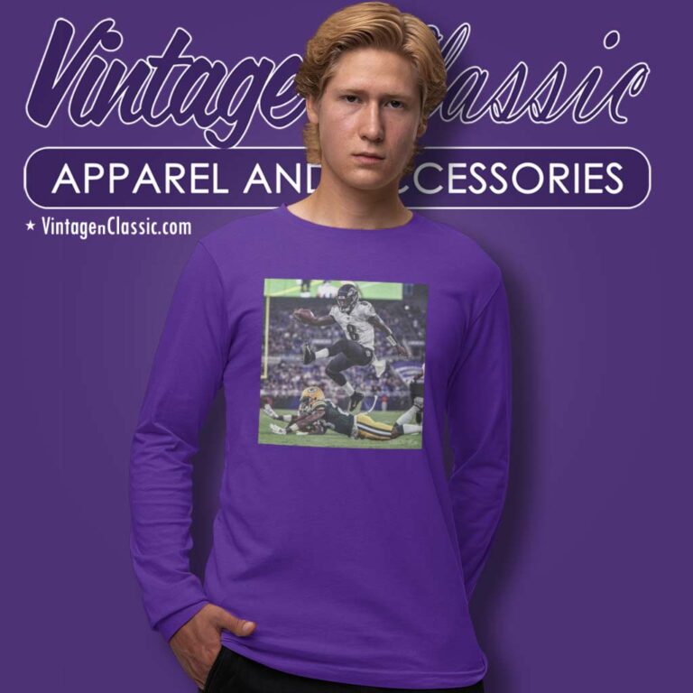 Lamar Jackson Graphic Shirt For Fans Long Sleeve Tee Lamar Jackson Graphic Shirt For Fans Long Sleeve Tee