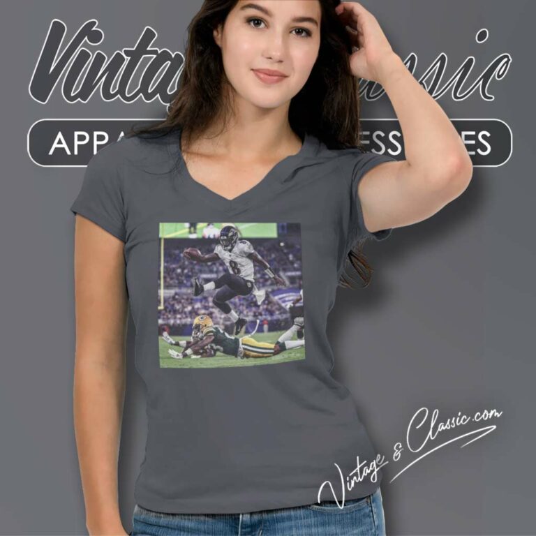 Lamar Jackson Graphic Shirt For Fans V Neck TShirt Lamar Jackson Graphic Shirt For Fans V Neck TShirt
